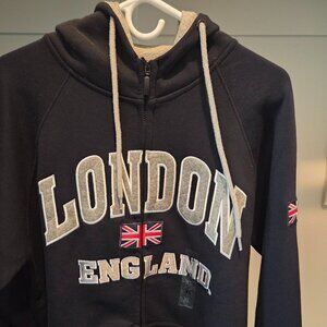 Zip Up Fleece Hoodie